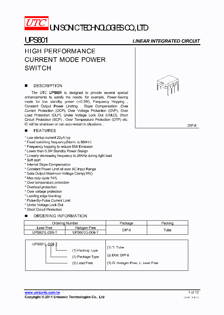UPS601G-D08-T_5122521.PDF Datasheet