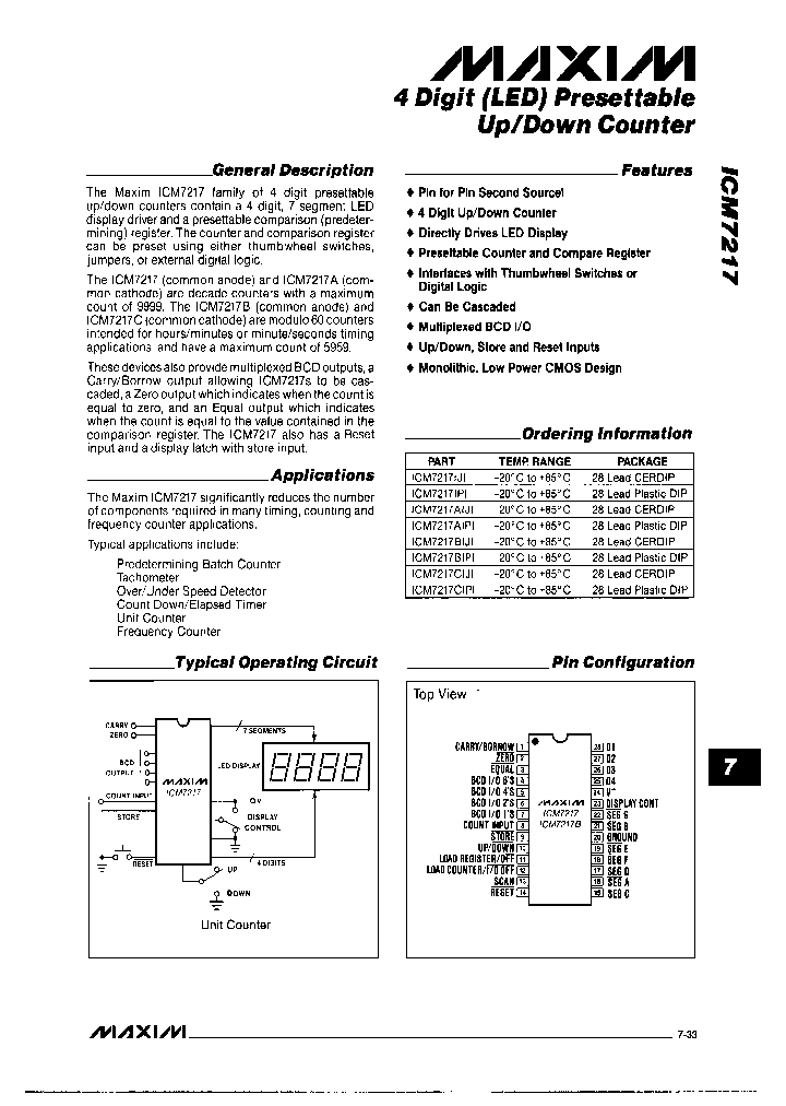 ICM7217AIPI_5128019.PDF Datasheet