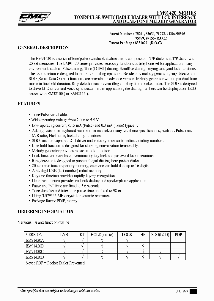 EM91420_5127476.PDF Datasheet