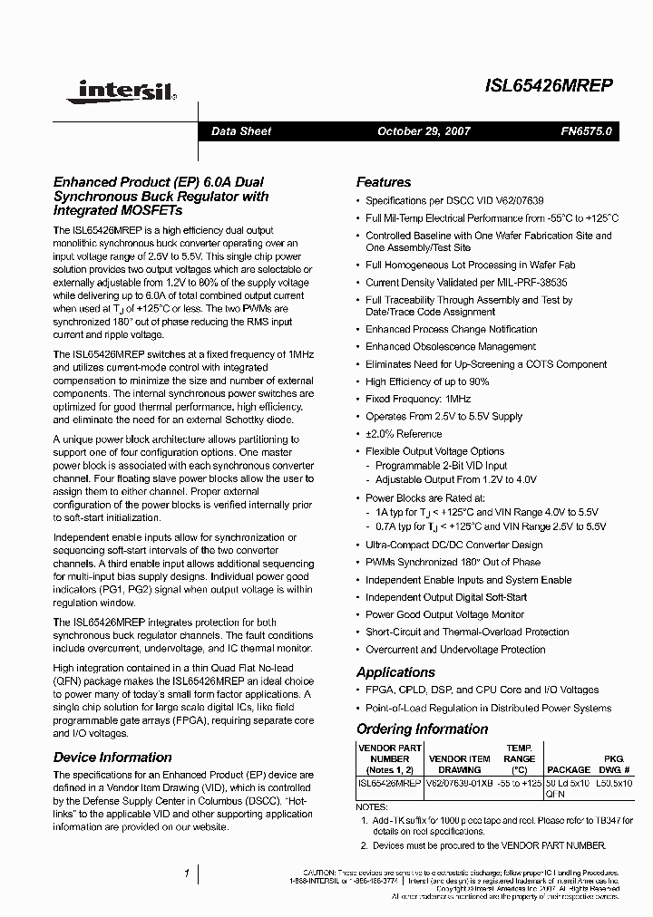 ISL65426MREP_5128209.PDF Datasheet
