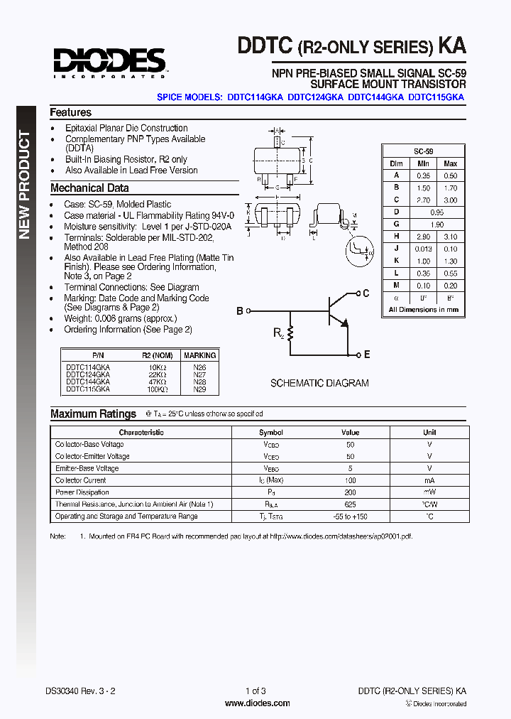 DDTC124GKA_5132334.PDF Datasheet