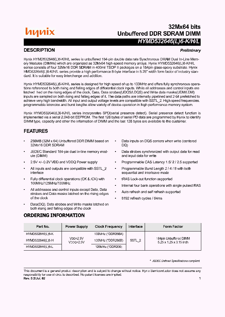 HYMD5326466_5133122.PDF Datasheet