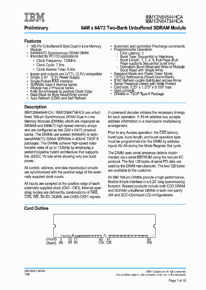 IBM13N64734HCA_5133923.PDF Datasheet