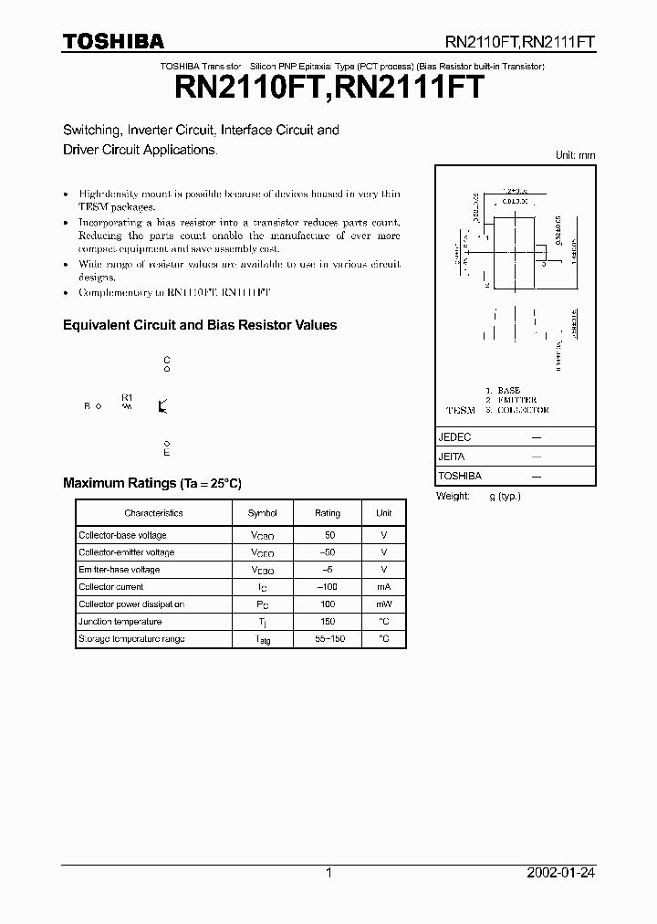 RN2111FT_5136272.PDF Datasheet