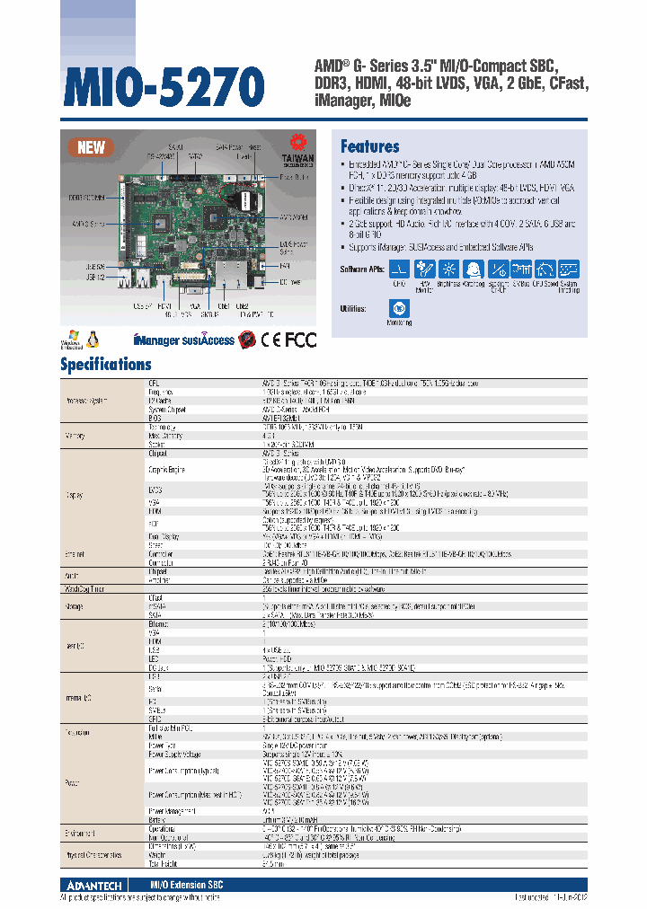 MIO-5270DZ-2GS0A1E_5137713.PDF Datasheet