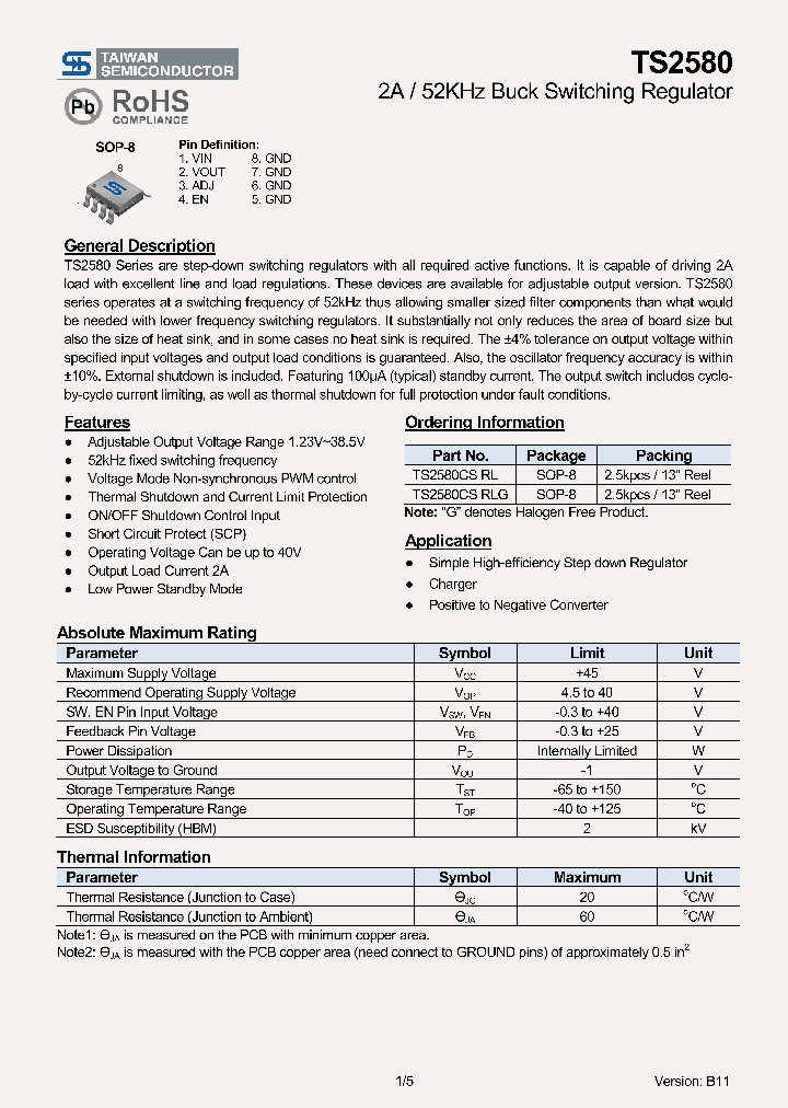 TS2580CSRLG_5139074.PDF Datasheet