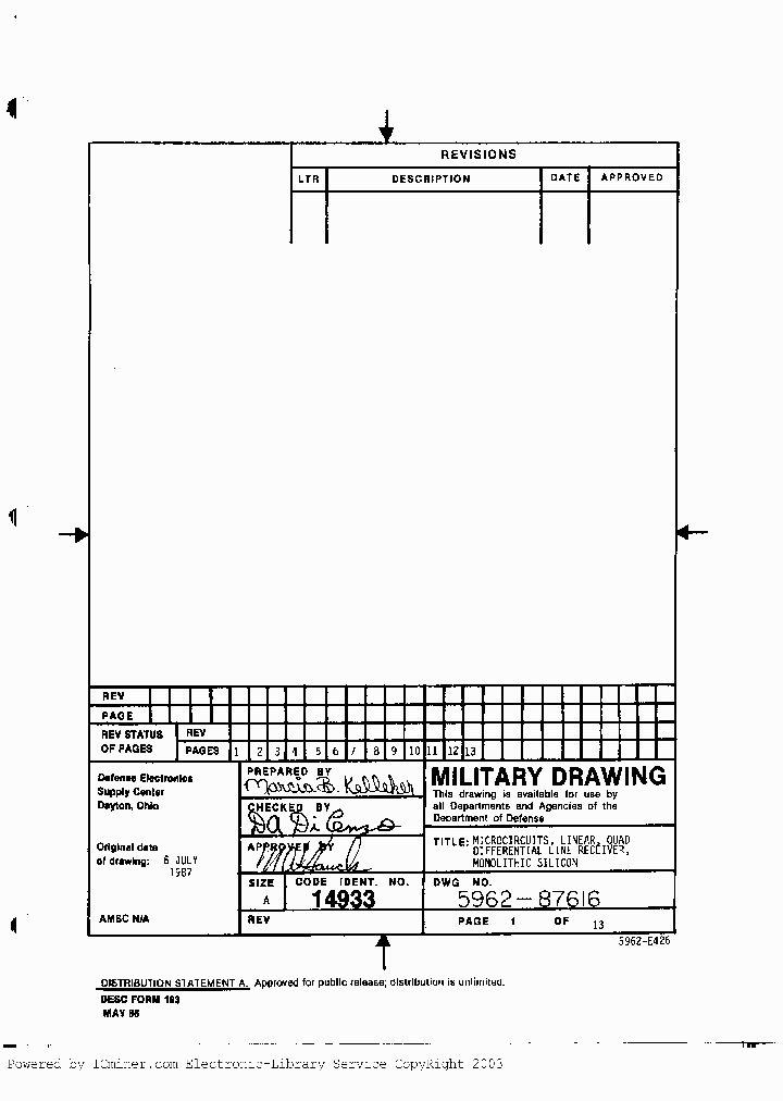 5962-87616012A_5139627.PDF Datasheet