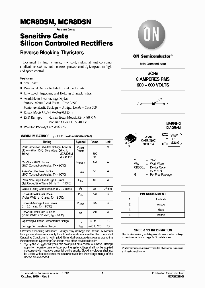 MCR8DSNT4_5141696.PDF Datasheet