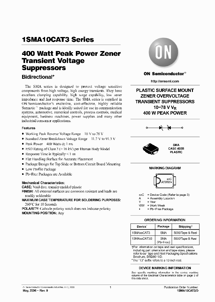 1SMA28CAT3G_5147969.PDF Datasheet