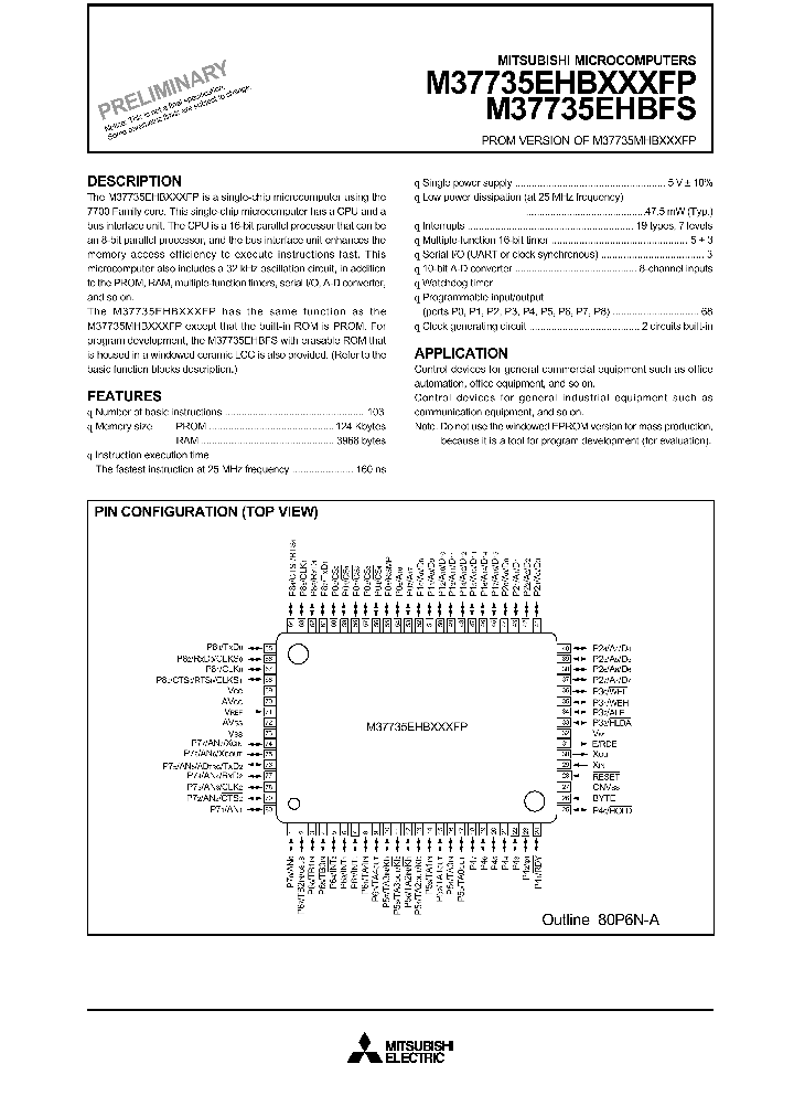 M37735EHBXXXFP_5148269.PDF Datasheet