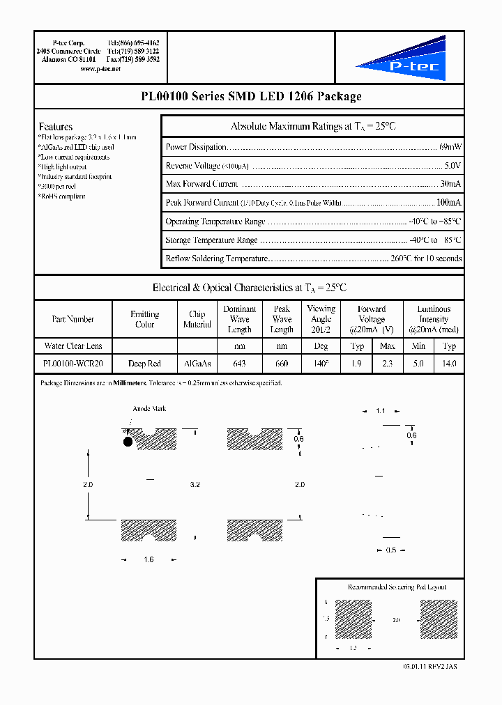 PL00100-WCR20_5151480.PDF Datasheet