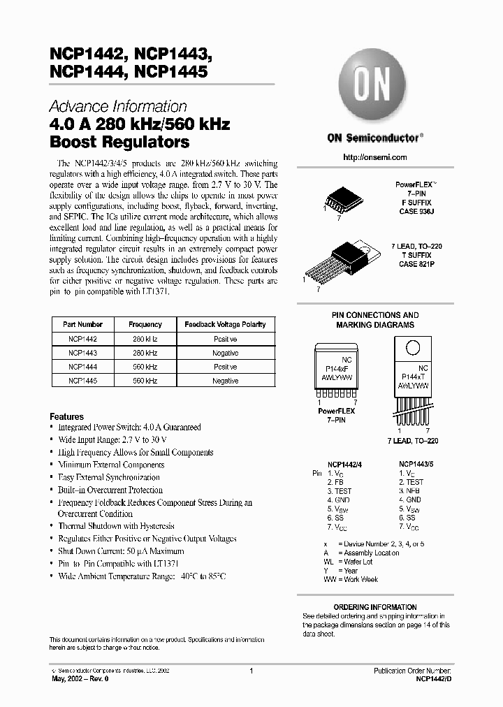 NCP1442-D_5153205.PDF Datasheet