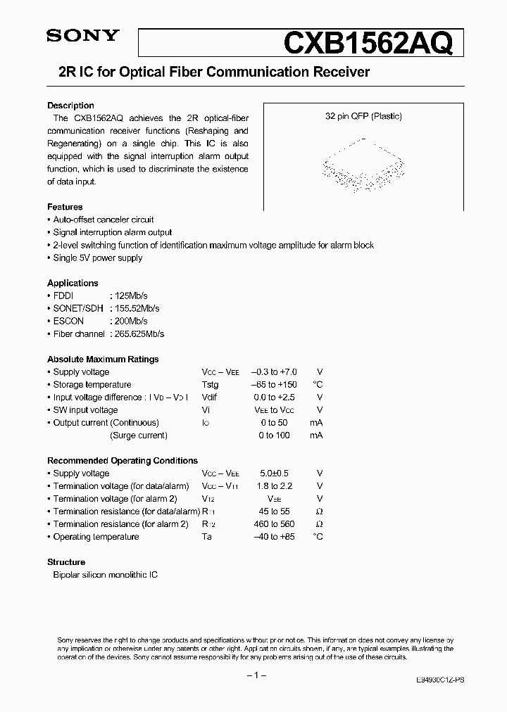 CXB1562AQ_5151703.PDF Datasheet