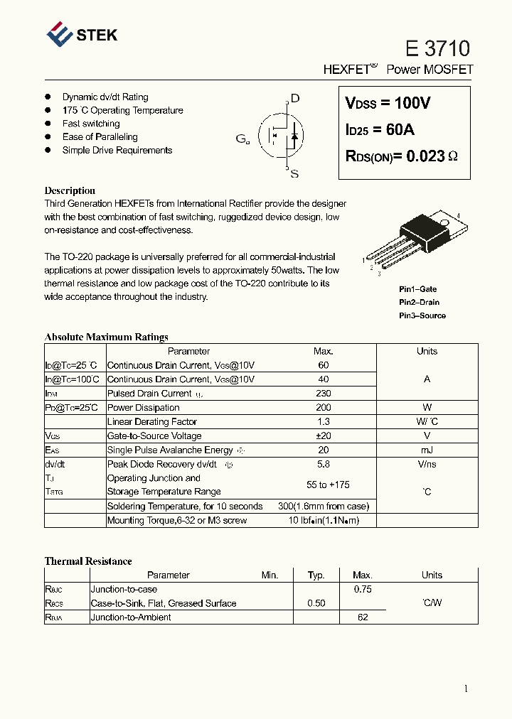 E3710_5151851.PDF Datasheet