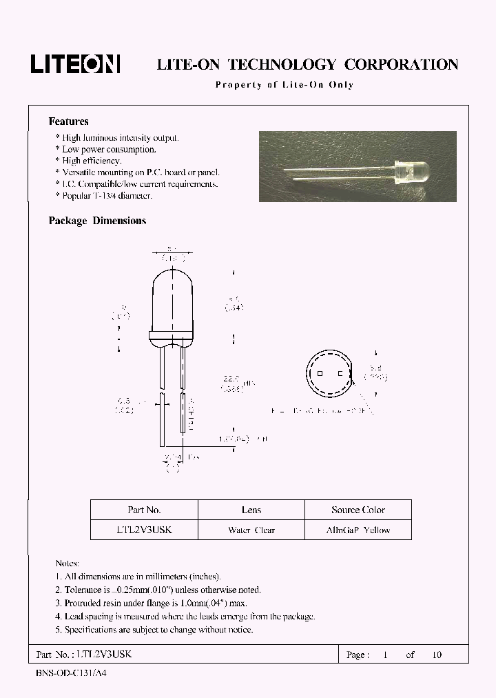 LTL2V3USK_5154199.PDF Datasheet