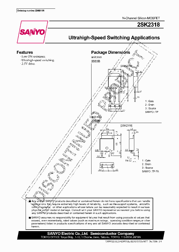 2SK2318_5154715.PDF Datasheet