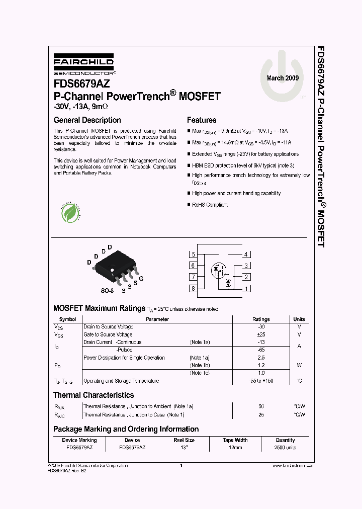 FDS6679AZ_5156978.PDF Datasheet
