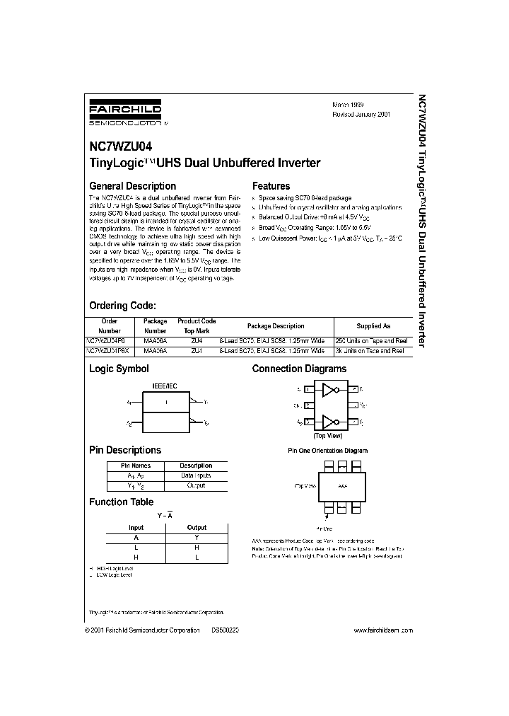 NC7WZU04P6_5157120.PDF Datasheet