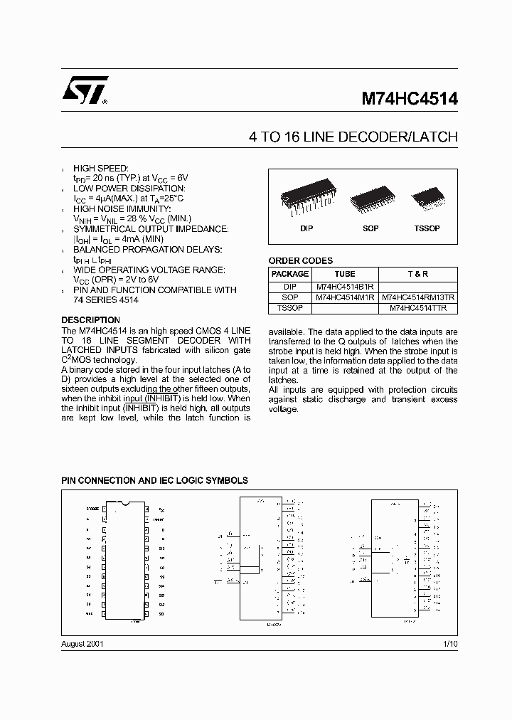 M74HC4514M1R_5157383.PDF Datasheet