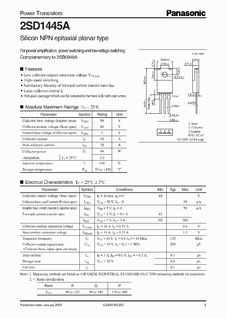 2SD1445A_5157920.PDF Datasheet