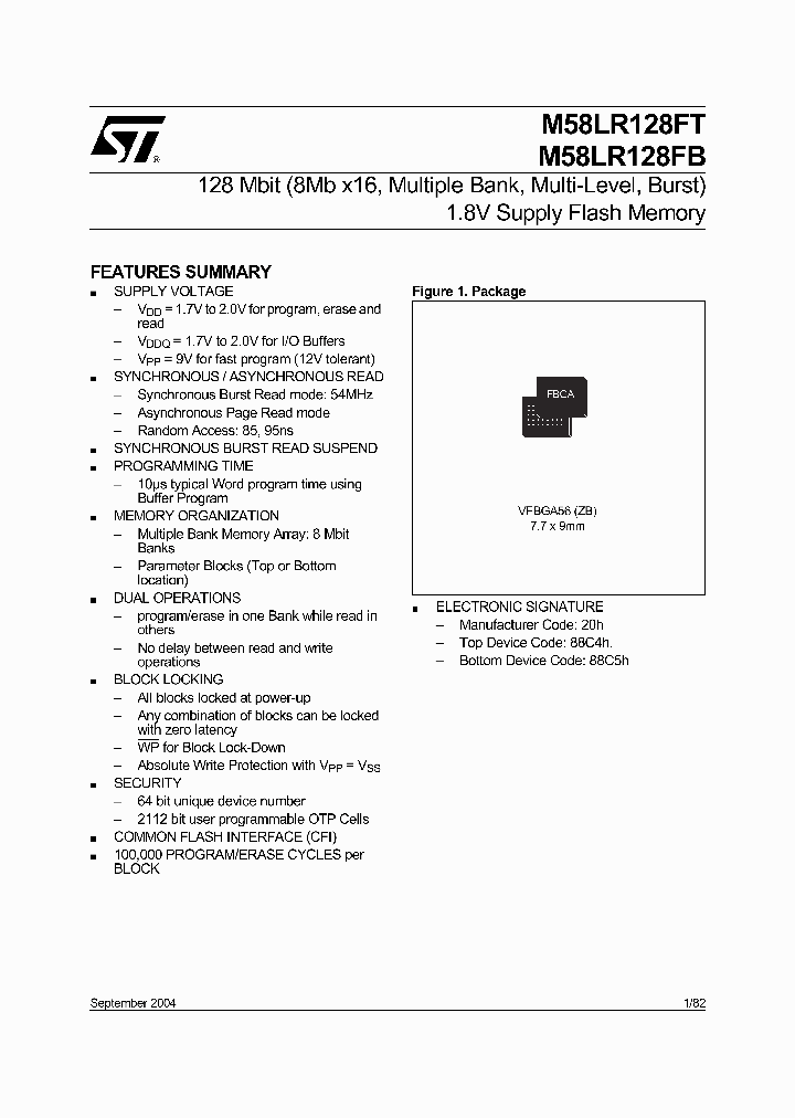 M58LR128FB85ZB6T_5161106.PDF Datasheet