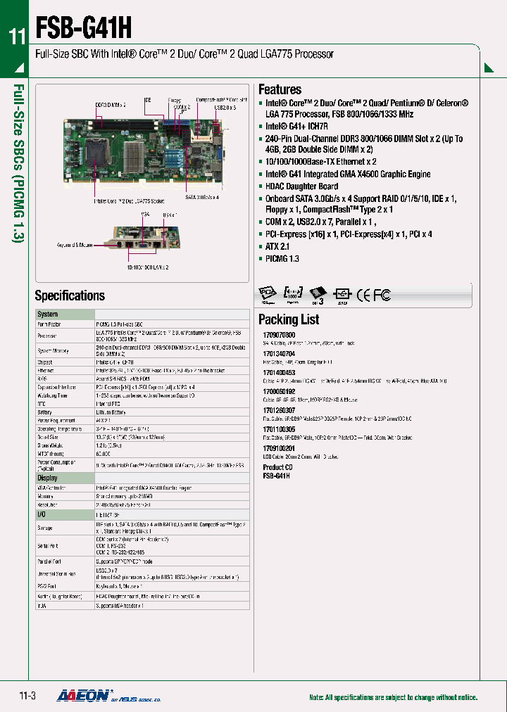 FSB-G41H_5161562.PDF Datasheet