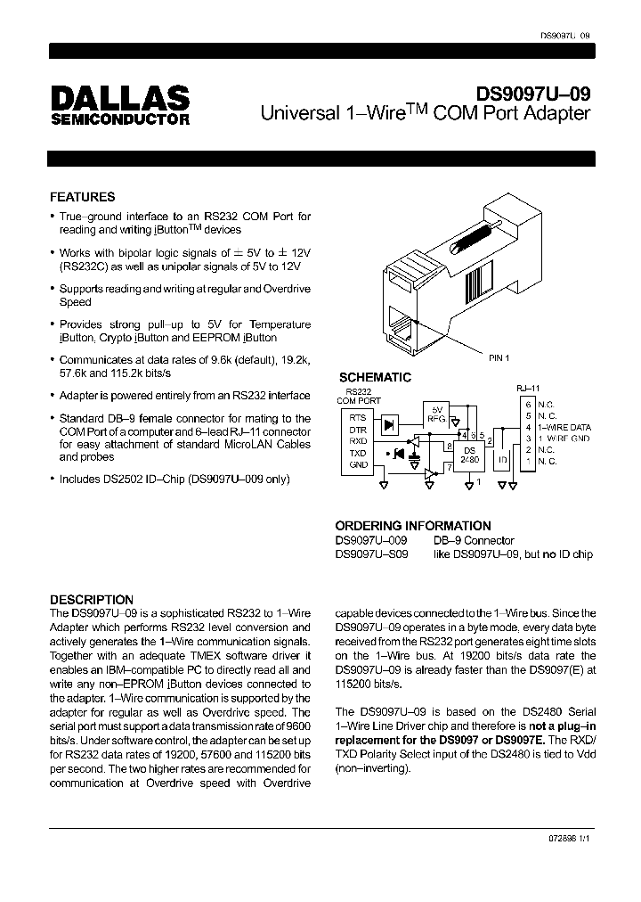 DS9097U-09_5161244.PDF Datasheet