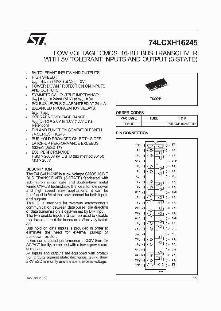 74LCXH16245TTR_5166744.PDF Datasheet