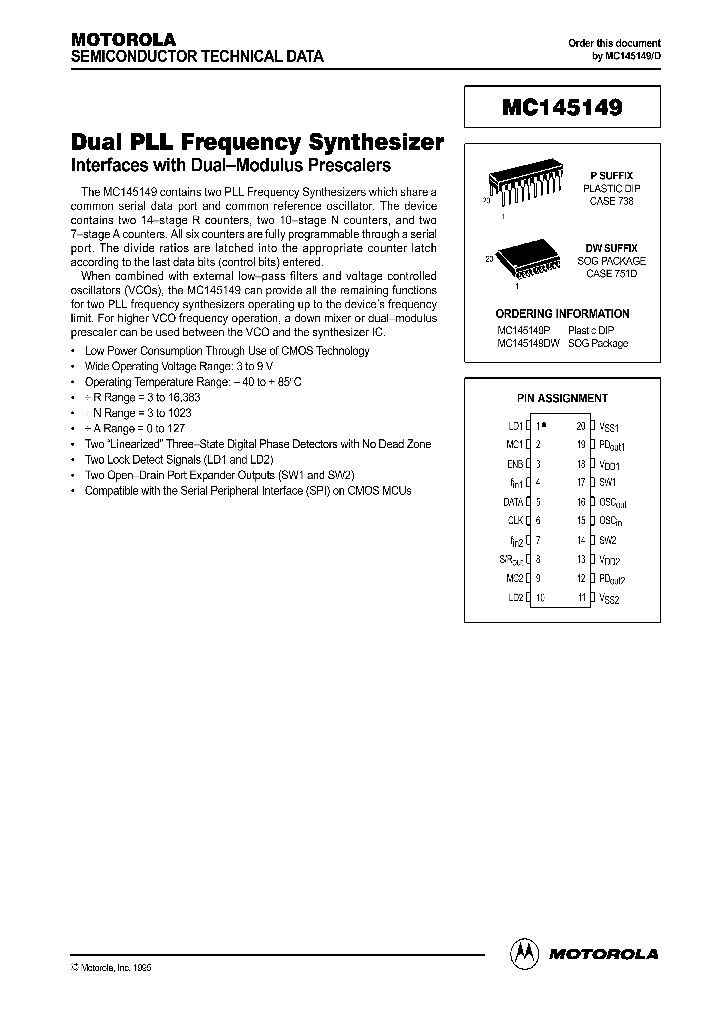 MC145149P_5168205.PDF Datasheet
