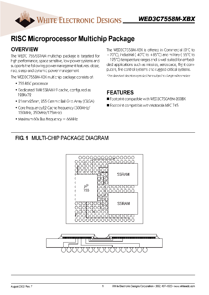 WED3C7558M-350BM_5168582.PDF Datasheet