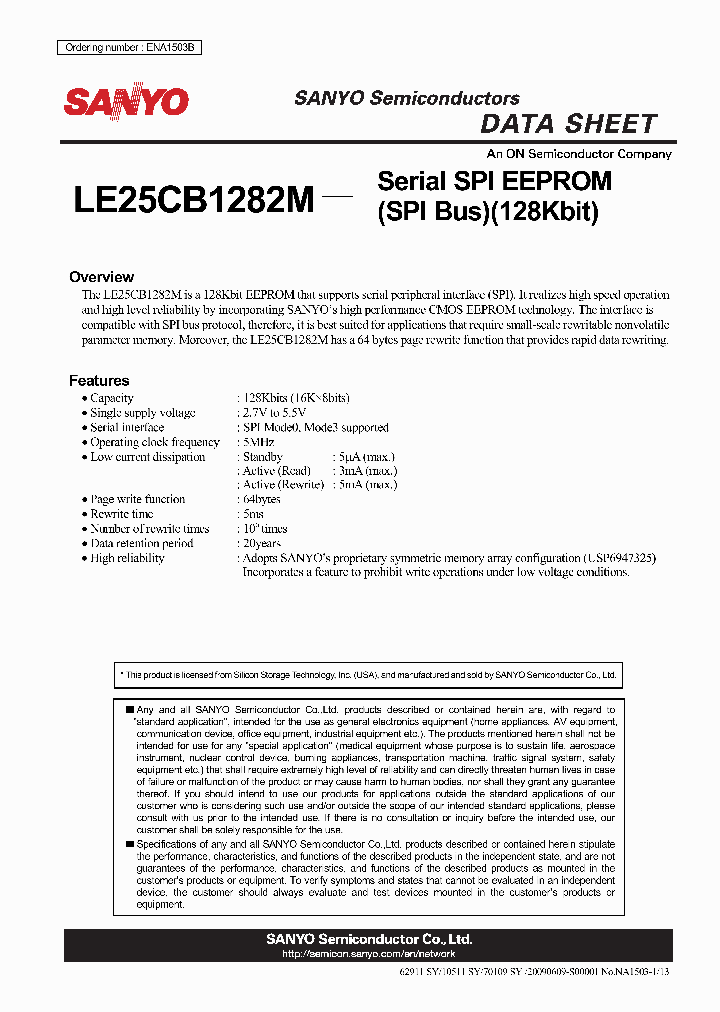 LE25CB1282M_5167825.PDF Datasheet
