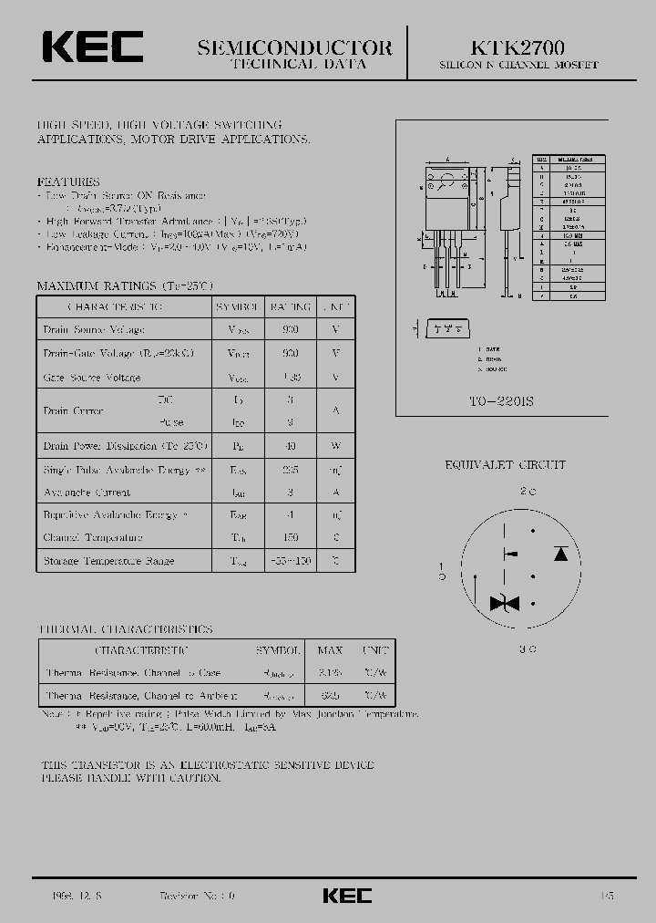 KTK2700_5170134.PDF Datasheet