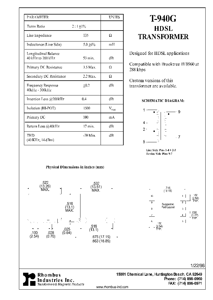 T-940G_5170849.PDF Datasheet