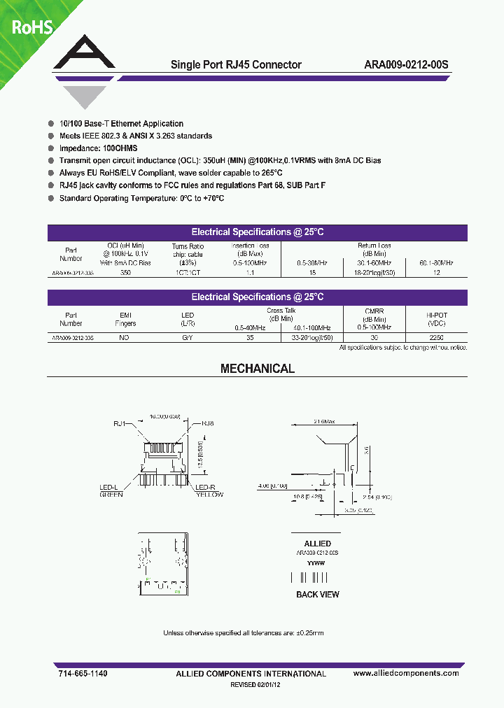 ARA009-0212-00S_5171469.PDF Datasheet