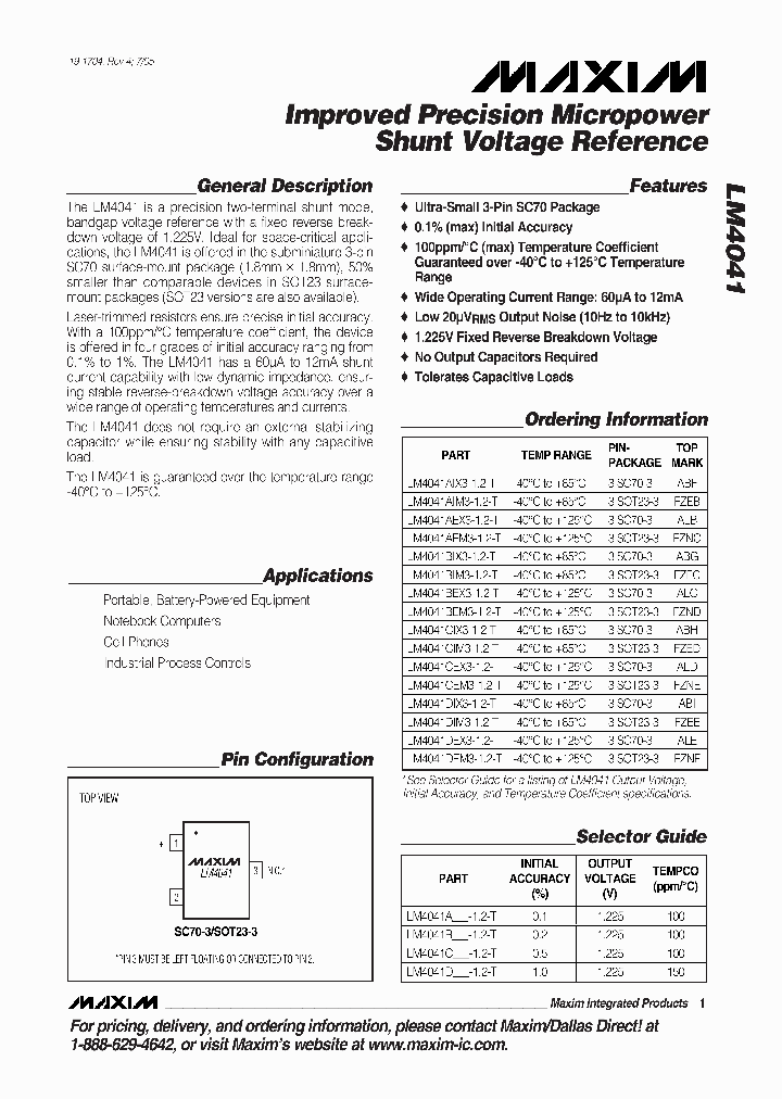 LM4041DEM3-12-T_5171934.PDF Datasheet