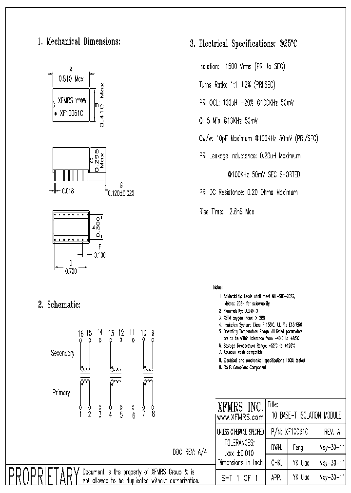 XF10061C_5172887.PDF Datasheet