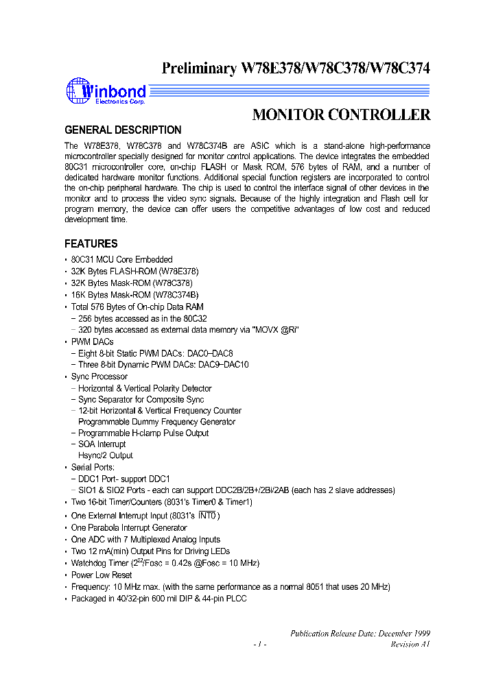 W78C374E_5175545.PDF Datasheet