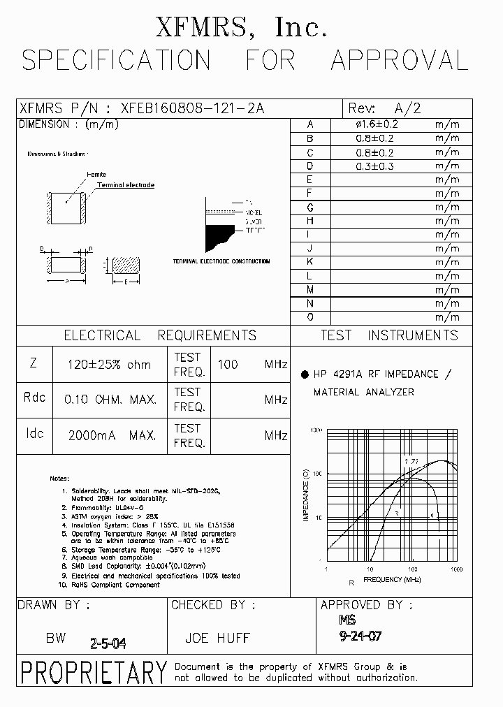 XFEB160808-121-2A_5177394.PDF Datasheet