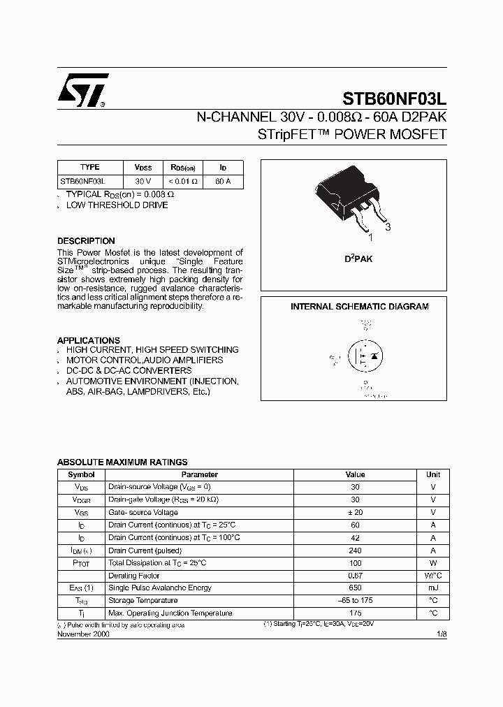 STB60NF03L_5179987.PDF Datasheet