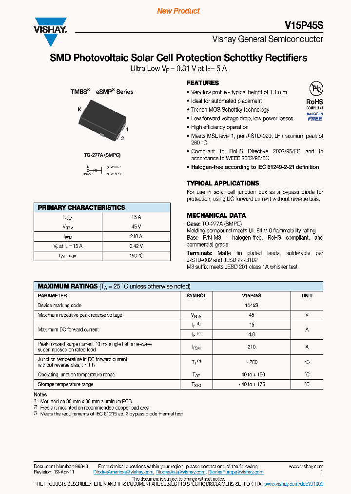 V15P45S-M3-86A_5182692.PDF Datasheet