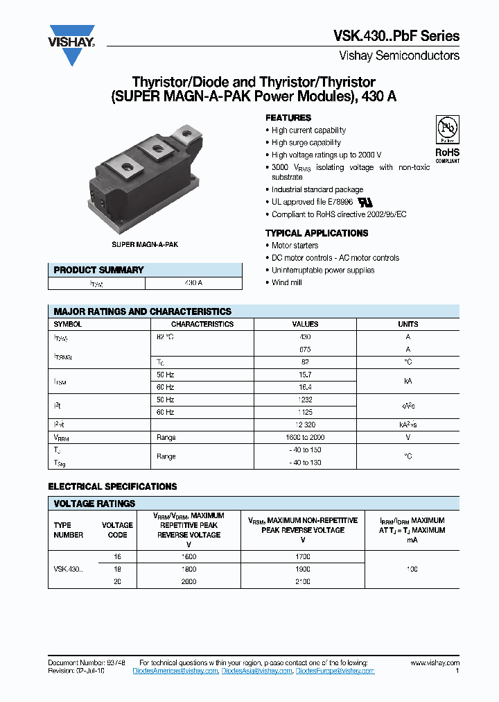VSKT430-16PBF_5186432.PDF Datasheet