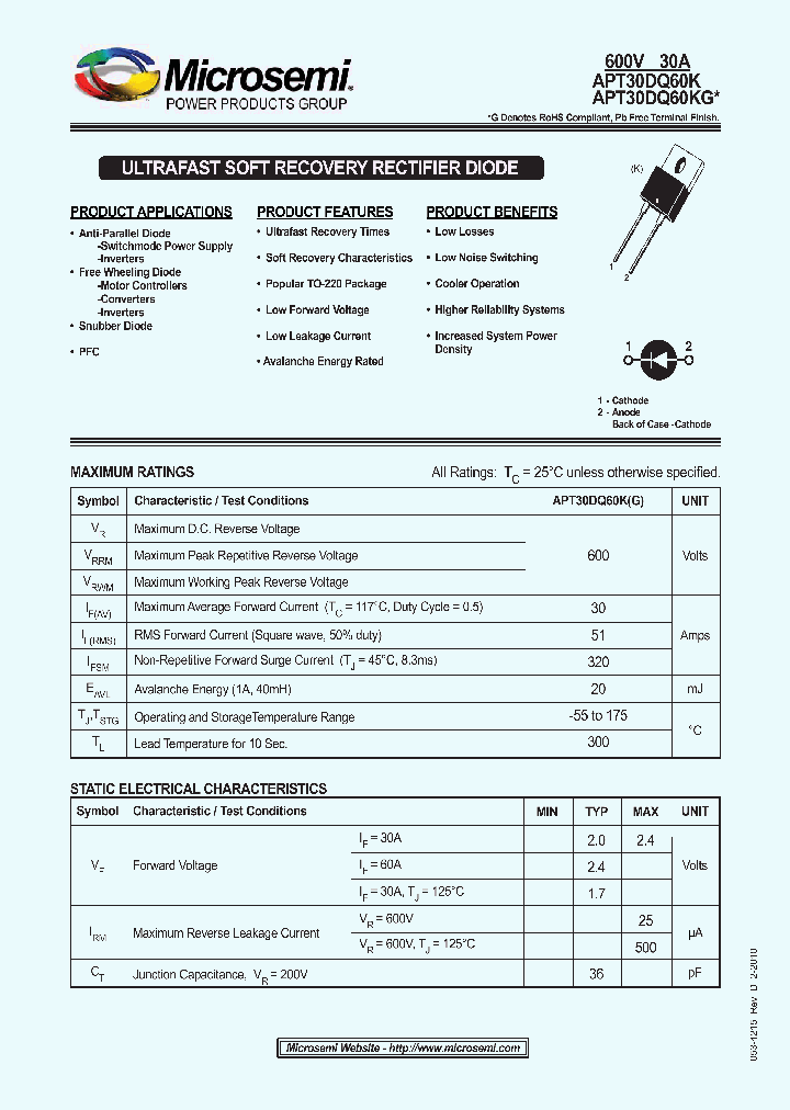 APT30DQ60KG_5188110.PDF Datasheet