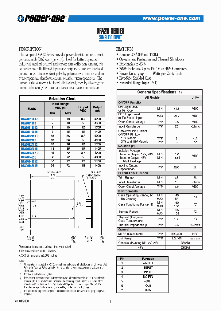 DFA20E48S33_5190025.PDF Datasheet