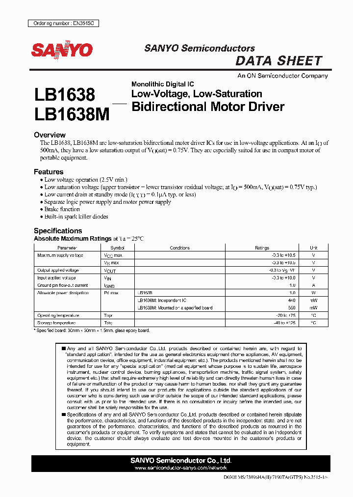 LB1638_5190305.PDF Datasheet