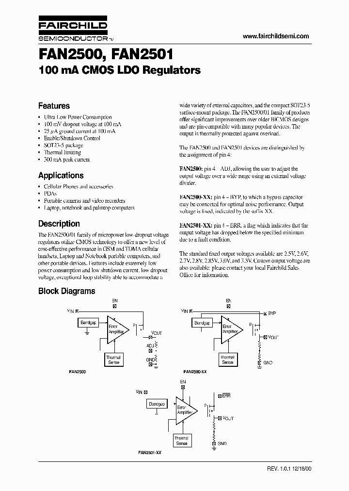 FAN2501S33_5191026.PDF Datasheet