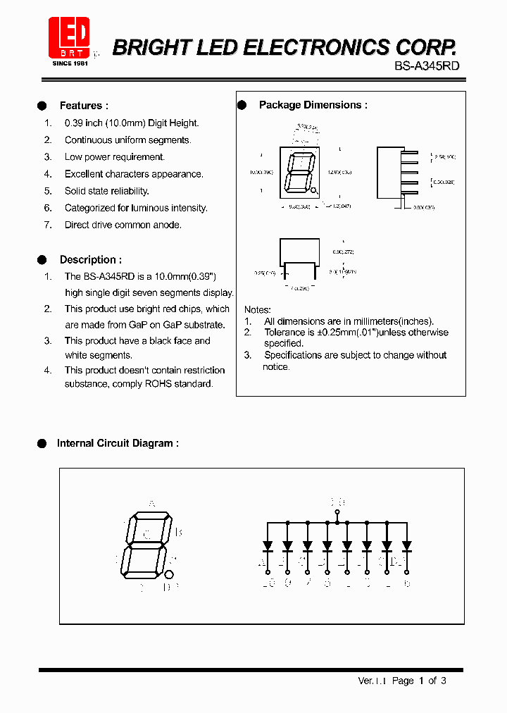 BS-A345RD_5194031.PDF Datasheet