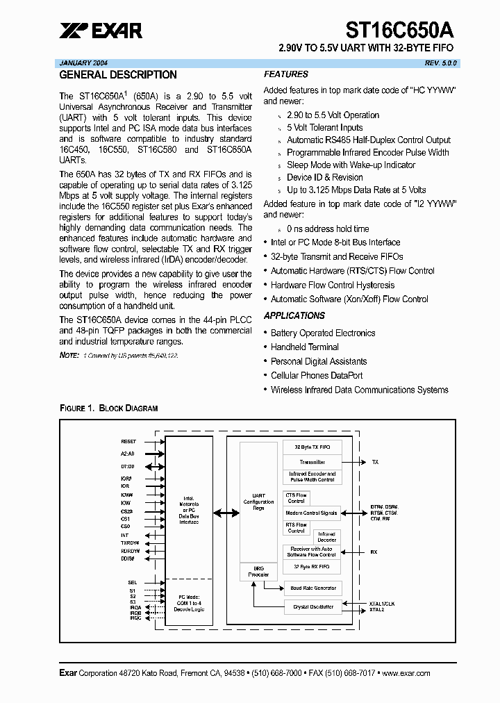 ST16C650A_5197952.PDF Datasheet