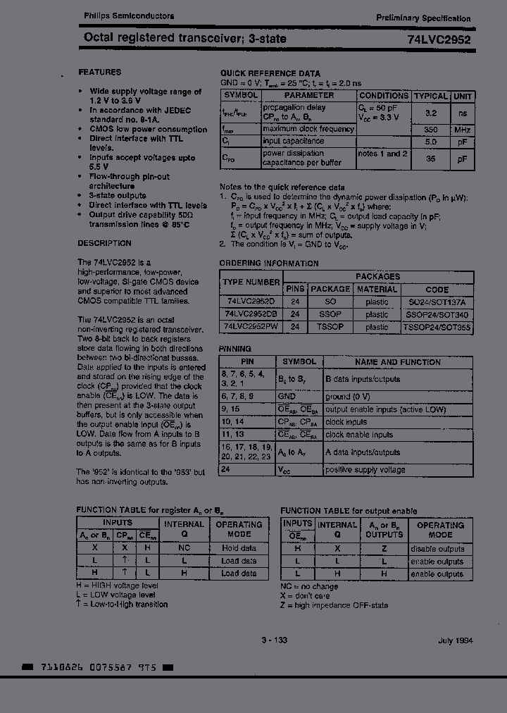 74LVC2952D_5198585.PDF Datasheet