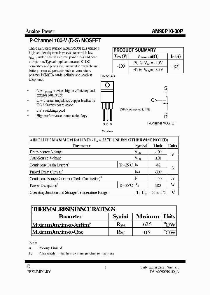 AM90P10-30P_5200483.PDF Datasheet
