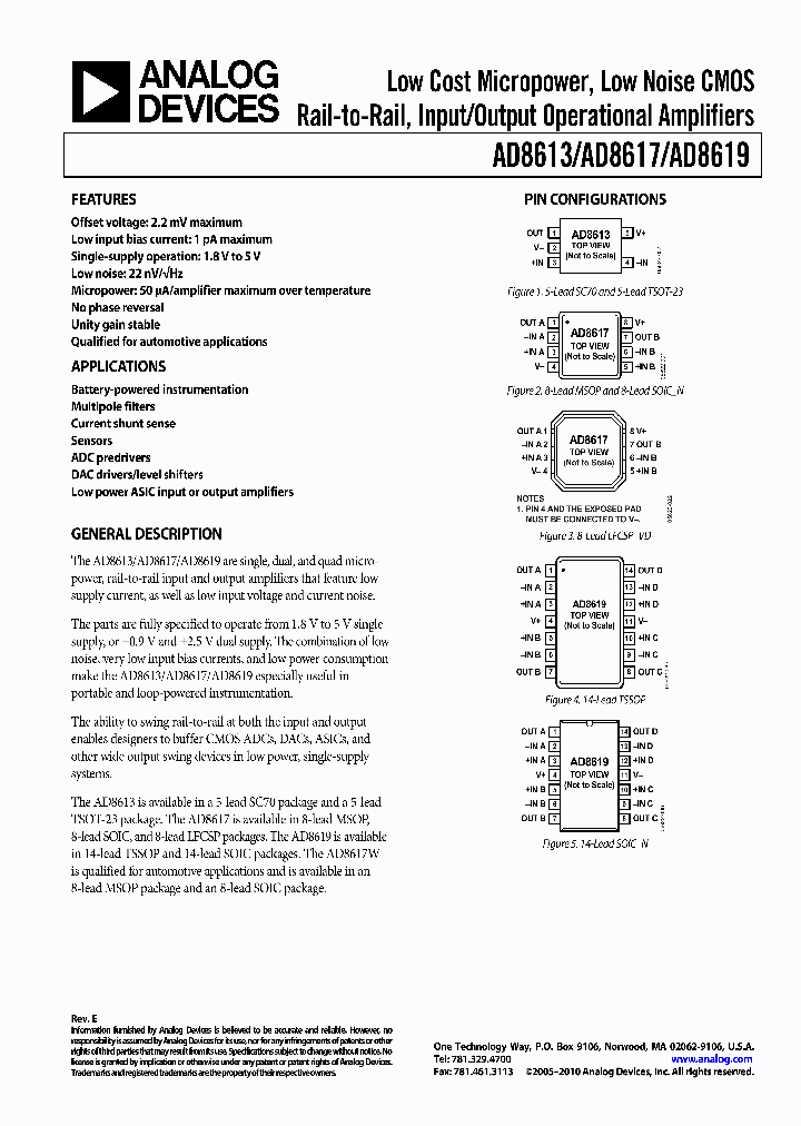 AD8617ARMZ_5201394.PDF Datasheet
